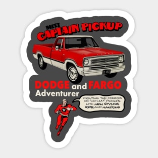 Vintage Dodge Fargo advertising by MotorManiac Sticker